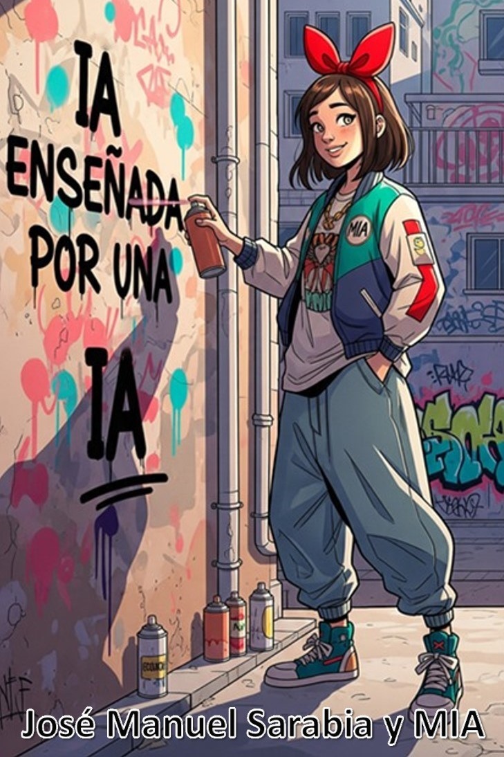 Portada del libro La IA enseñada por una IA